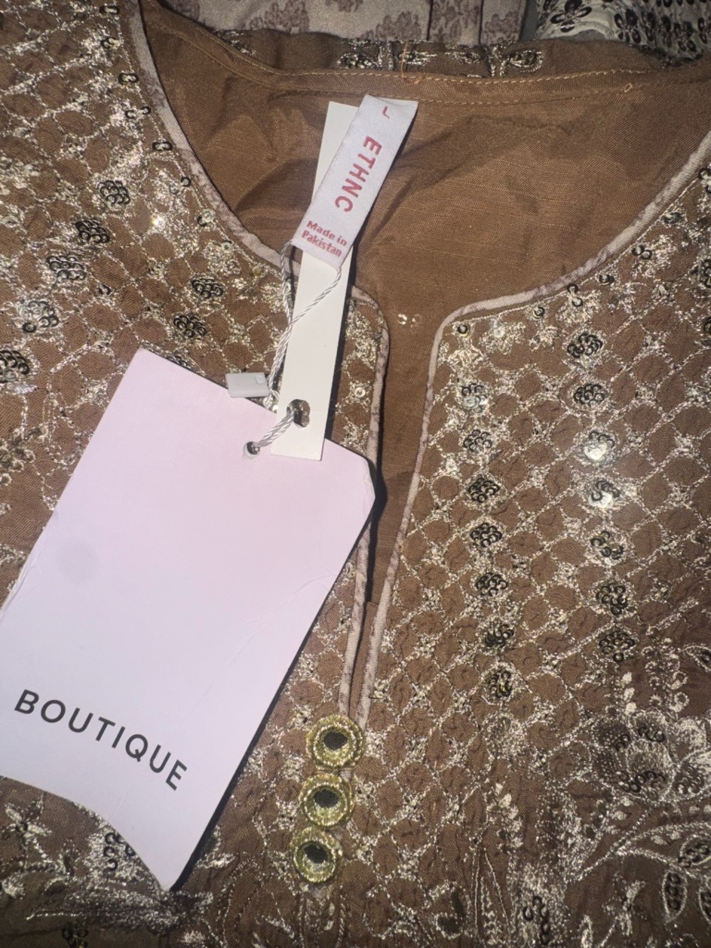 Ethnc Luxe Boutique collection 2026 Pakistani Indian  farshi shalwar - Picture 5 of 11